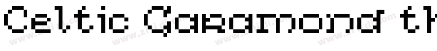 Celtic Garamond the字体转换